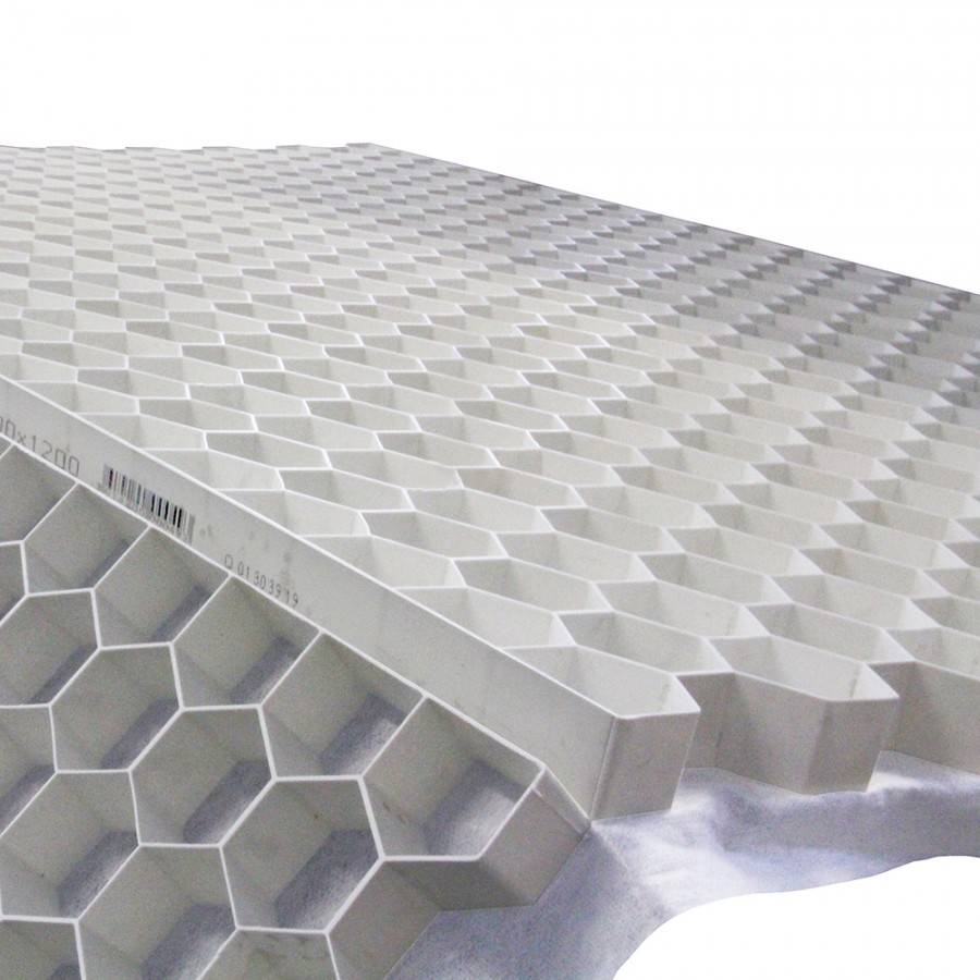 Stabilisateur de Gravier Nidagravel - 1200x1600x30mm - Blanc - A l'unité - Image 1