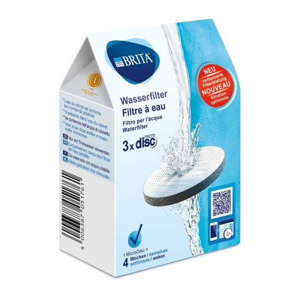 Cartouche BRITA - MiscroDisc - Pack de 3 filtres - 1 filtre  1 mois de filtration - Image 4