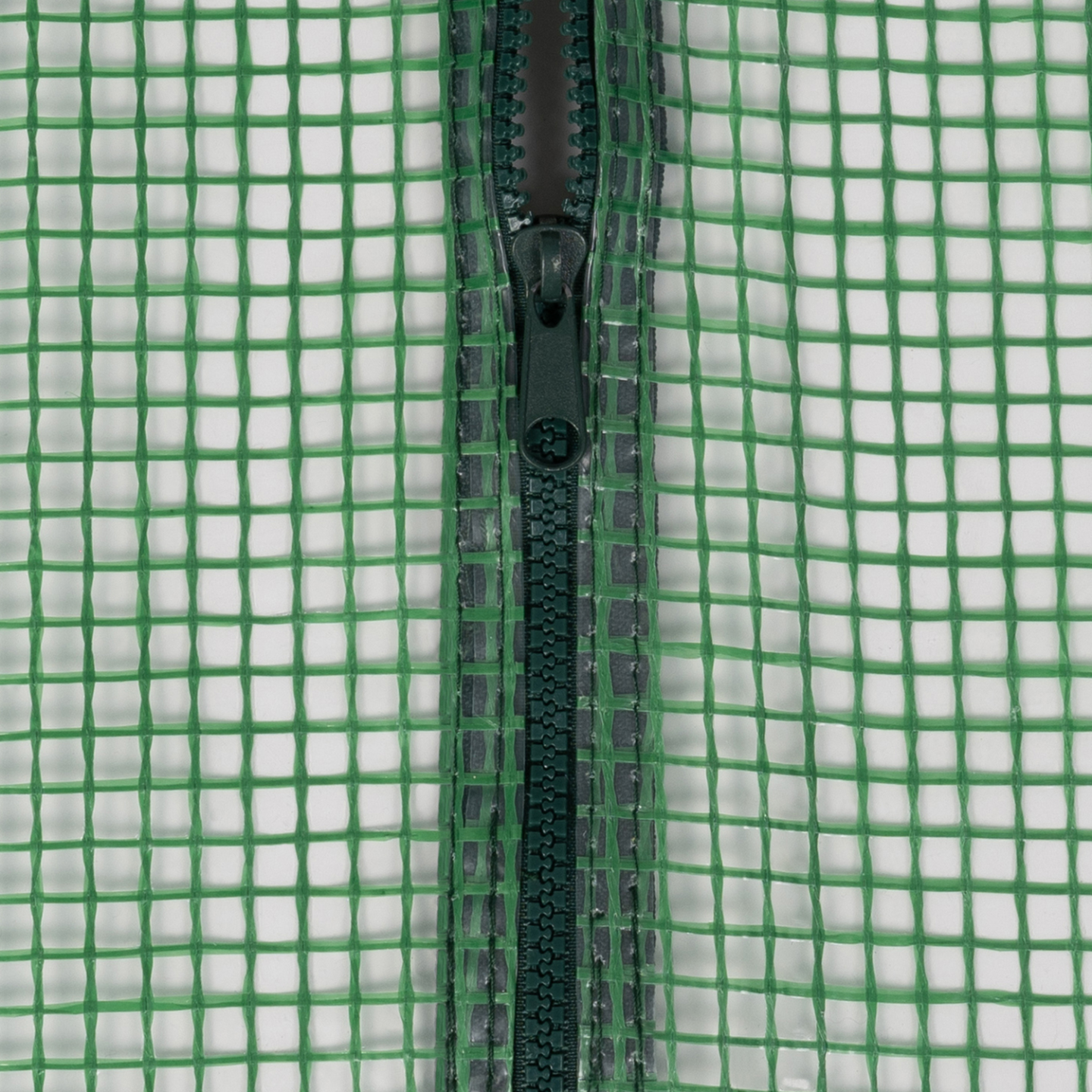 Serre de jardin tunnel 12m² 4 x 3 x 2 m acier galvanisé + bâche anti-UV avec porte et fenêtres ZEBRA verte toutes saisons - Image 4