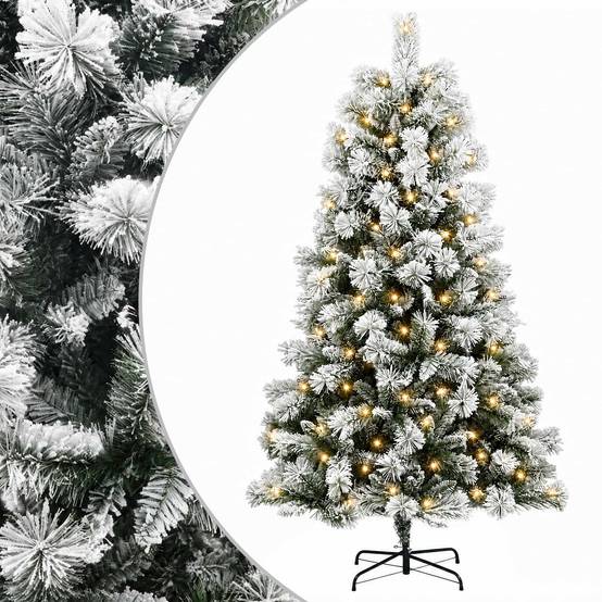 Vidaxl - Sapin de Noël Artificiel à Branches Articulées 180 cm 300 LED vidaXL 3466358 - Image 2