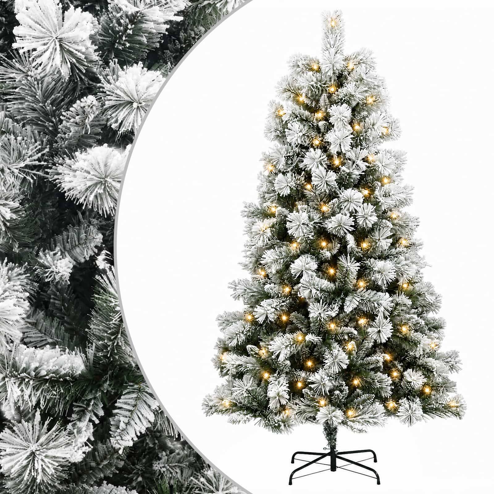 Vidaxl - Sapin de Noël Artificiel à Branches Articulées 180 cm 300 LED vidaXL 3466358 - Image 2