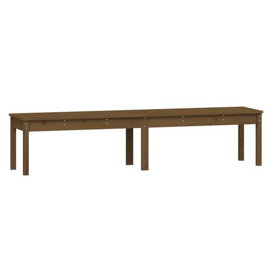 Vidaxl - Banc de jardin à 2 places marron miel 203,5x44x45cm bois de pin vidaXL 824021 - Image 2