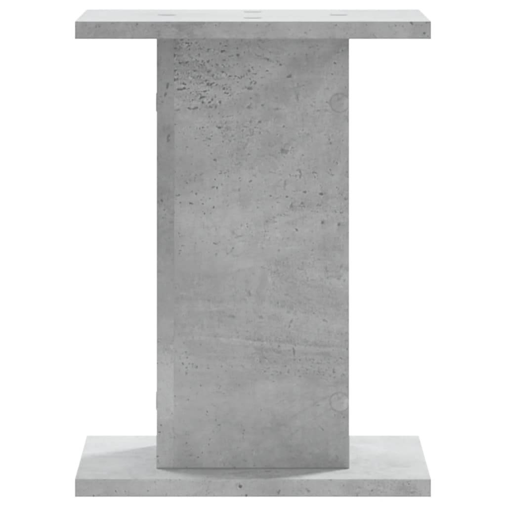 Vidaxl - Supports pour plantes 2 pcs gris béton bois d'ingénierie vidaXL 3307849 - Image 7