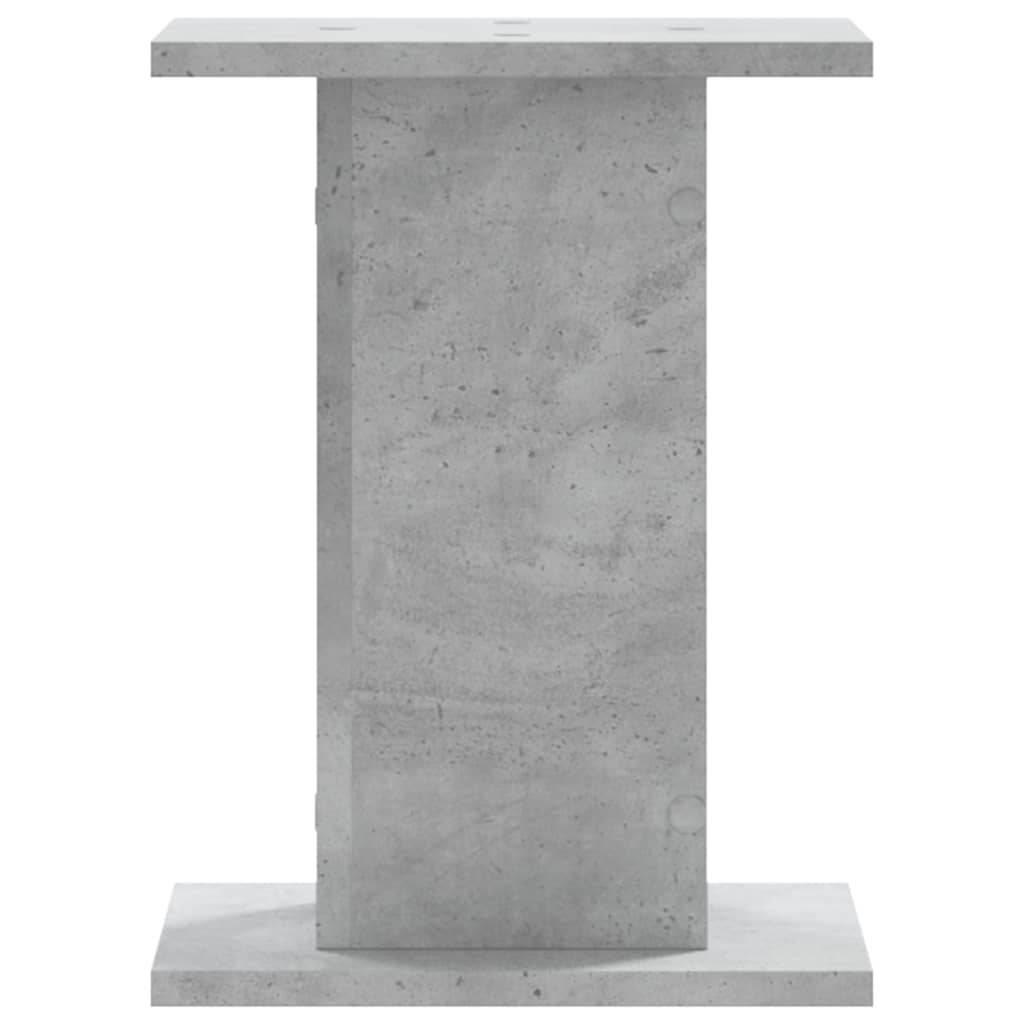 Vidaxl - Supports pour plantes 2 pcs gris béton bois d'ingénierie vidaXL 3307849 - Image 5