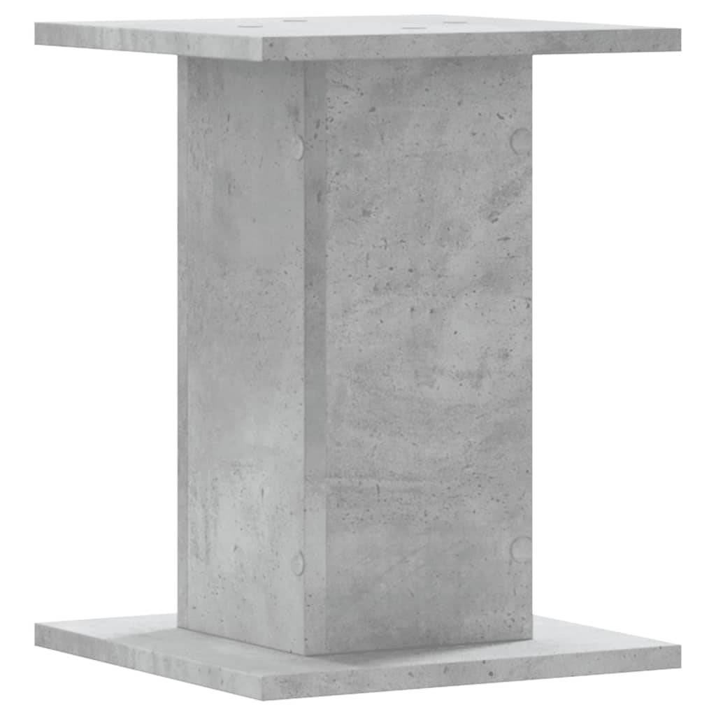 Vidaxl - Supports pour plantes 2 pcs gris béton bois d'ingénierie vidaXL 3307849 - Image 8