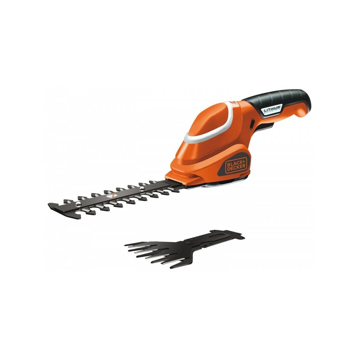 Cisaille de jardin sans fil 7V BLACK+DECKER Batterie lithium GSL700KIT-QW - Image 1