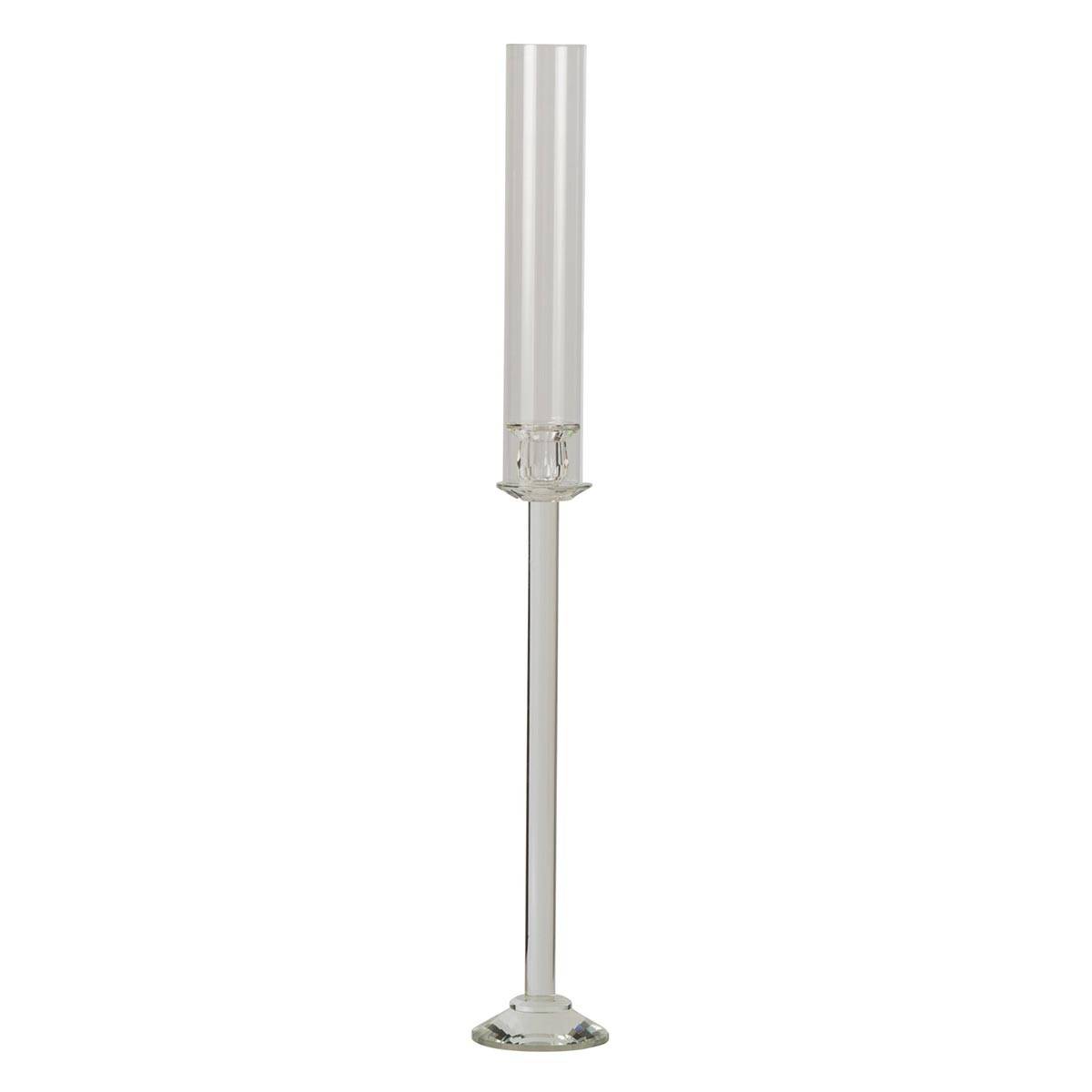 J-Line - Chandelier Design en Cristal "Wendy" 80cm Transparent - Image 1