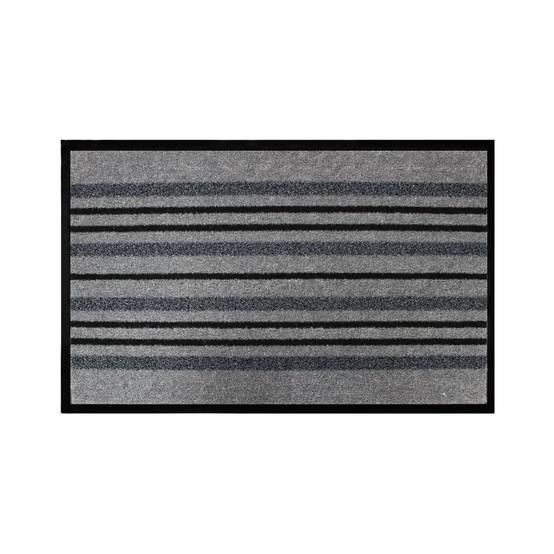 Tapis d'Entrée Anti-Poussière "Piano" 50x80cm Gris - Image 1