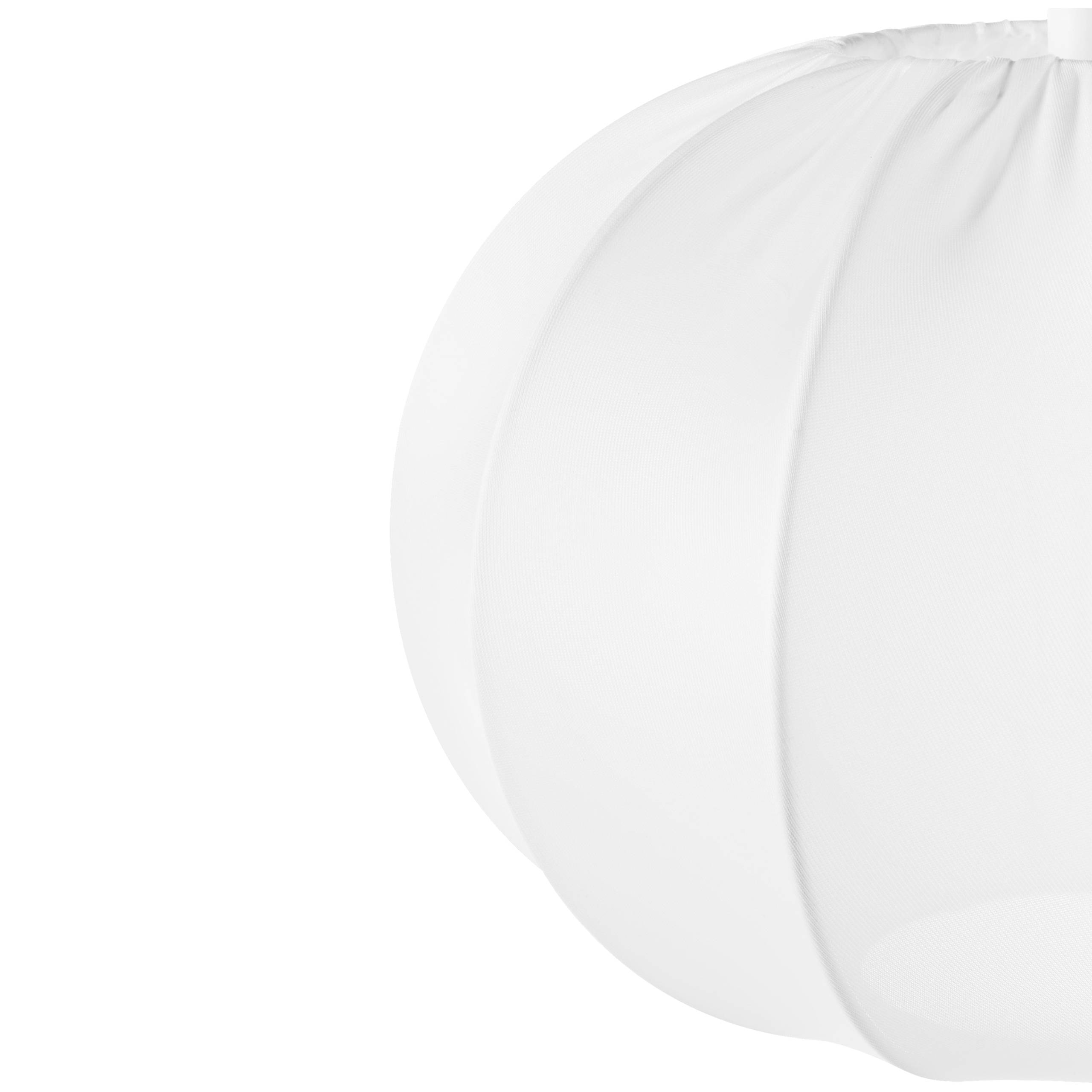 Beliani - Lampe suspension Nylon Blanc MARIARA - 29x29x75- Beliani - Image 6