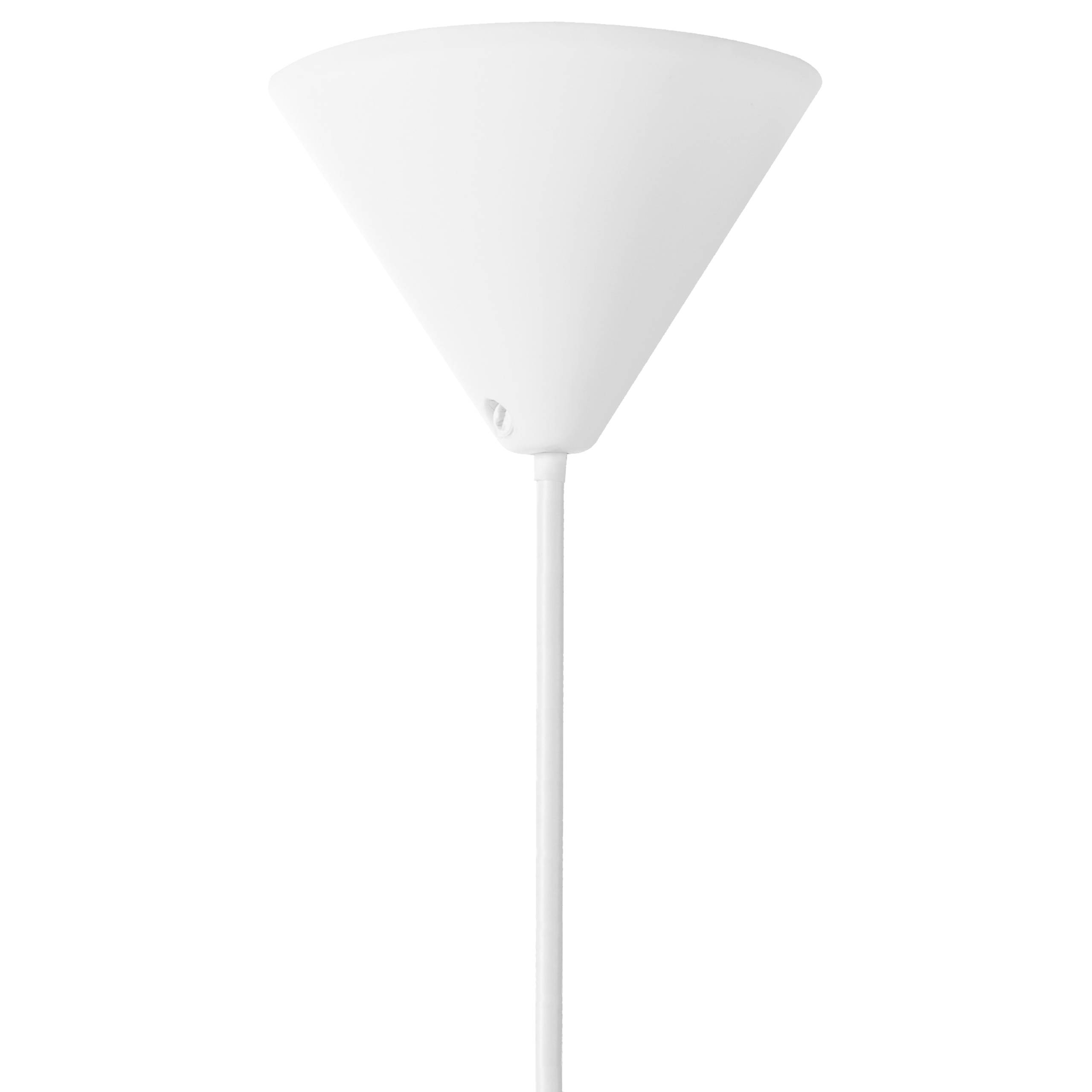 Beliani - Lampe suspension Nylon Blanc MARIARA - 29x29x75- Beliani - Image 7