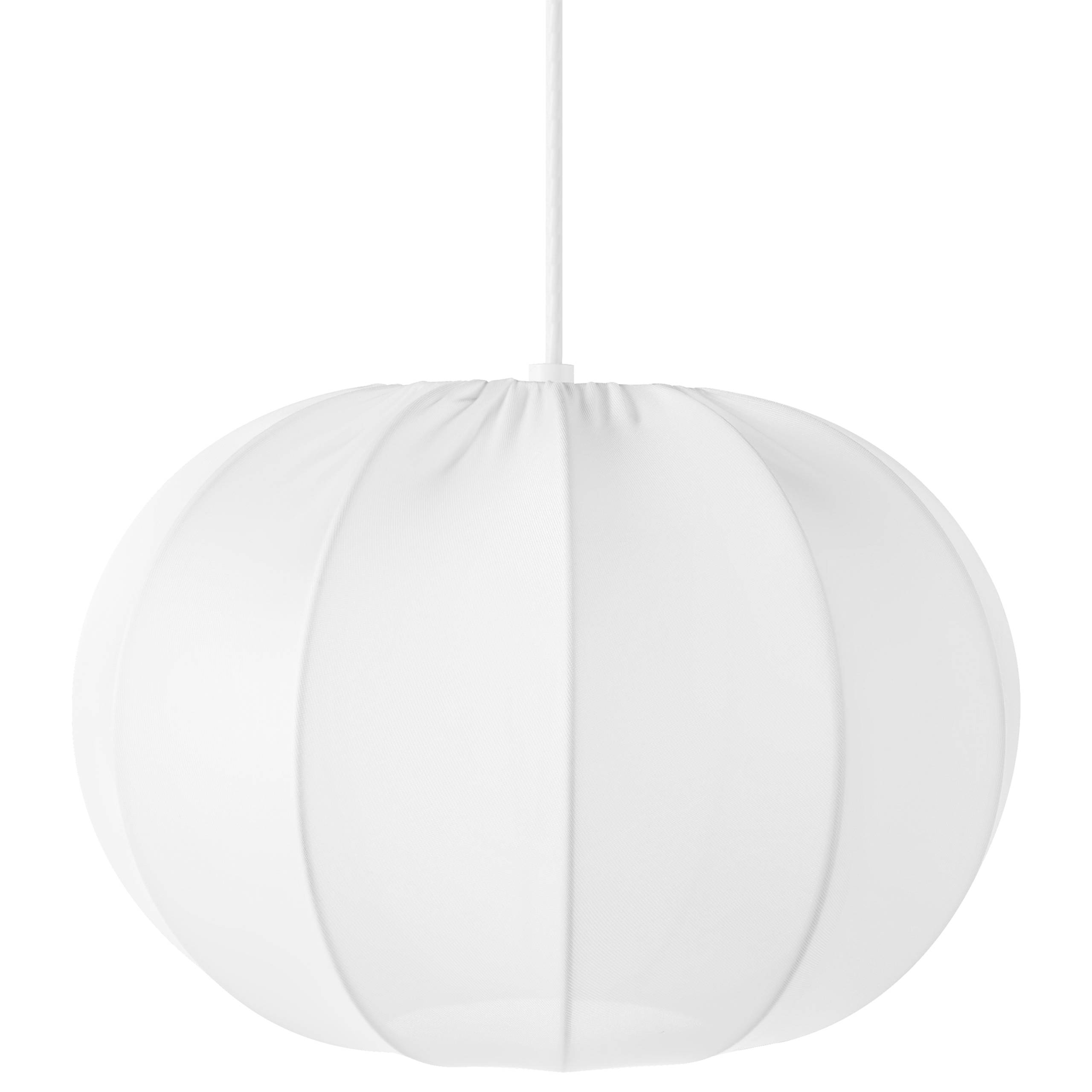 Beliani - Lampe suspension Nylon Blanc MARIARA - 29x29x75- Beliani - Image 2