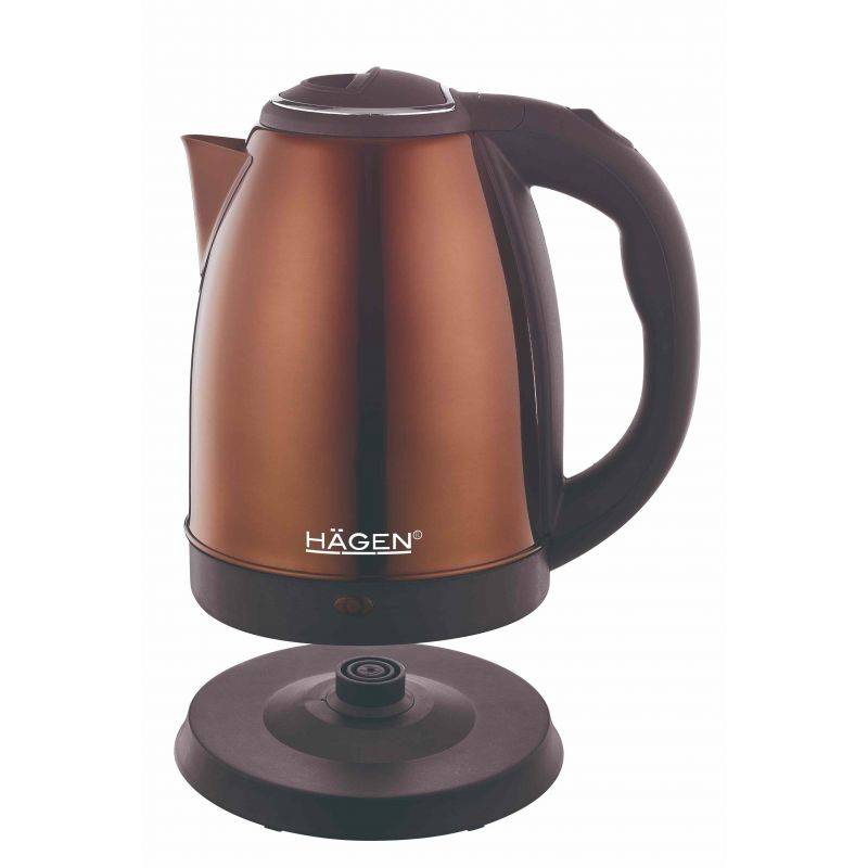 Bouilloire électrique 1.8L inox sans fil cuivre  HA5525-COP Hagen - Image 3