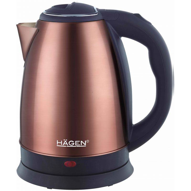 Bouilloire électrique 1.8L inox sans fil cuivre HA5525-COP Hagen - Image 1