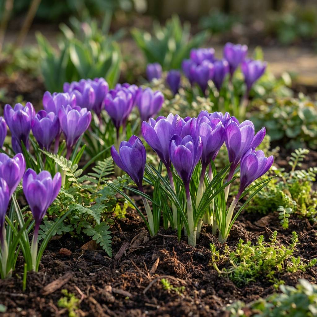 La Green Touch - Crocus bleu - 30 bulbes - calibre 7/8 - Image 2