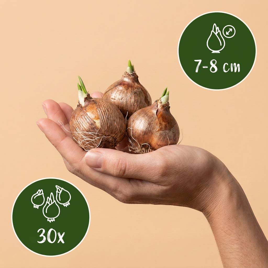 La Green Touch - Crocus bleu - 30 bulbes - calibre 7/8 - Image 3