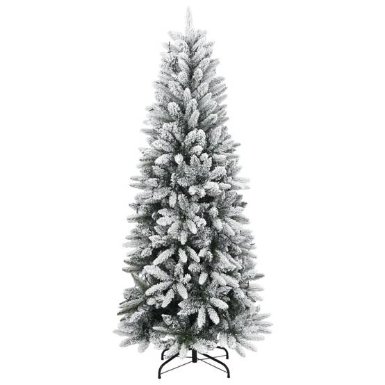 Sapin de Noël | Arbre de Noël artificiel 300 LED et neige floquée 240 cm Maison Chic - Image 3