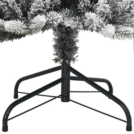 Sapin de Noël | Arbre de Noël artificiel 300 LED et neige floquée 240 cm Maison Chic - Image 8