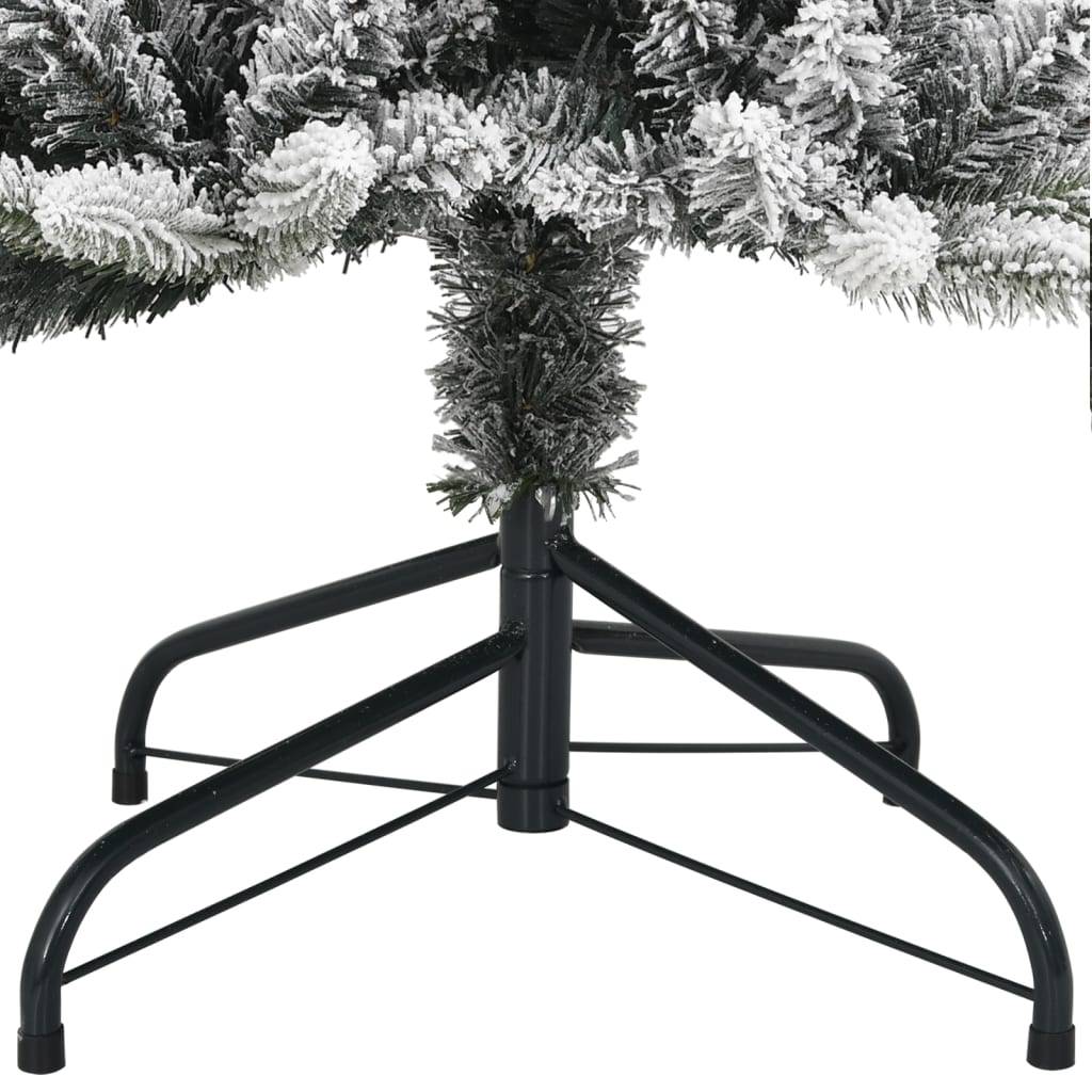 Sapin de Noël | Arbre de Noël artificiel 300 LED et neige floquée 240 cm Maison Chic - Image 8