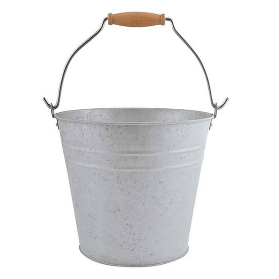 Seau Rd Seau zinc patiné 5 litres - Esschert Design - Gamm vert