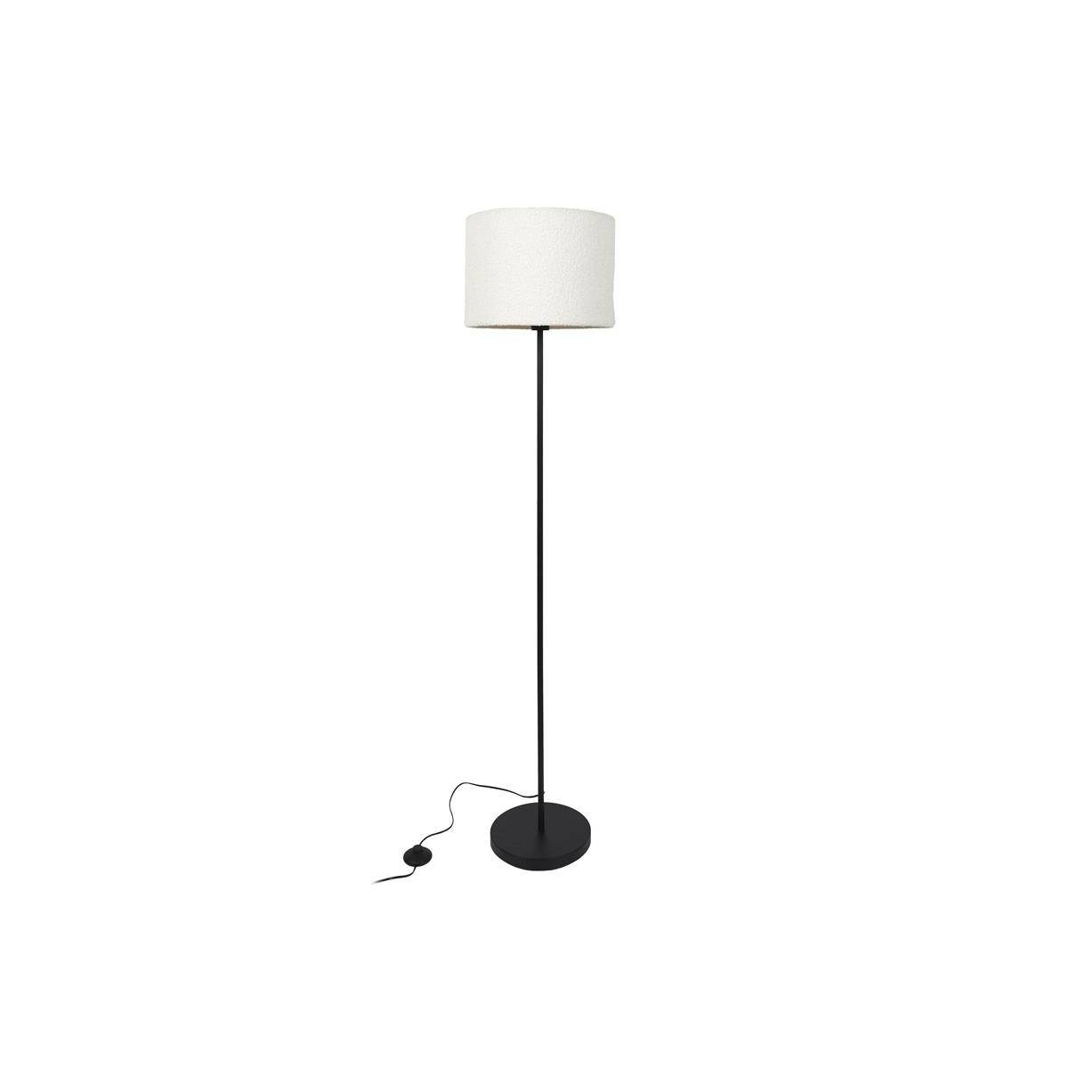 The Home Deco Factory - Lampadaire Design Bouclette "Natural" 150cm Noir - Image 1