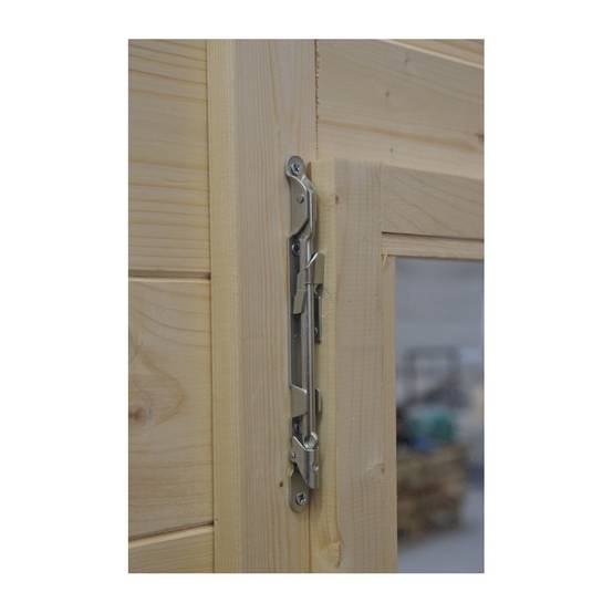 Altanka - Abri de jardin en bois - 25m2 - 5x5m - Ep. 40mm - Couleur: naturel - DOM612 - ALTANKA - Image 6