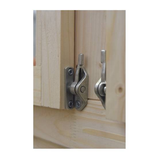 Altanka - Abri de jardin en bois - 25m2 - 5x5m - Ep. 40mm - Couleur: naturel - DOM612 - ALTANKA - Image 7