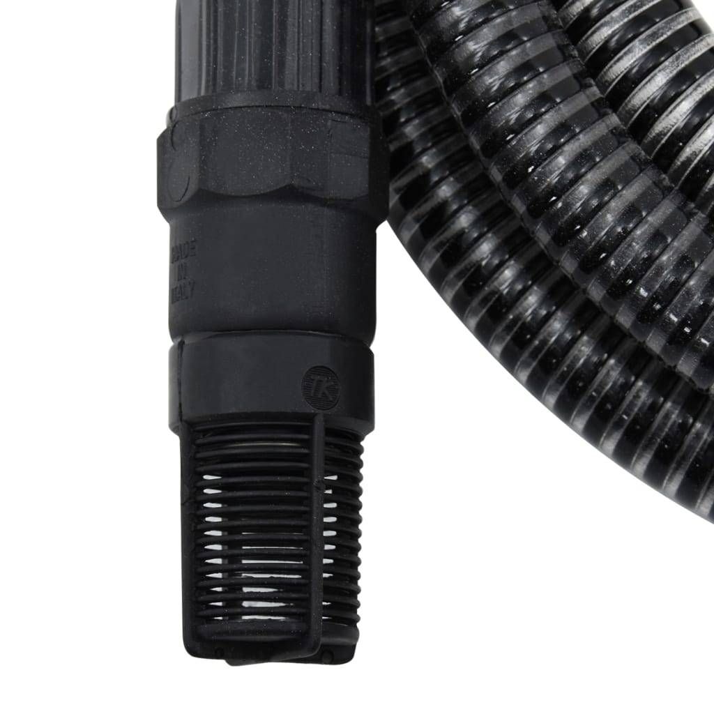 Vidaxl - Tuyau d'aspiration avec raccords en PVC noir 1" 7 m PVC vidaXL 151077 - Image 4