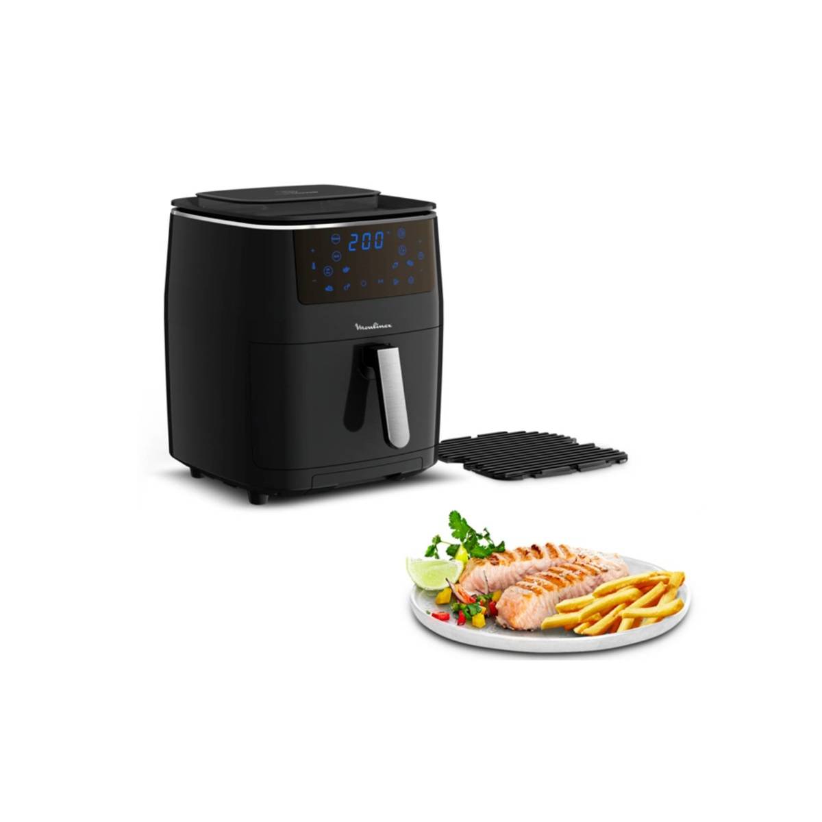 Moulinex - Friteuse sans huile 6.5l 1700w noir AL201810 Moulinex - Image 2