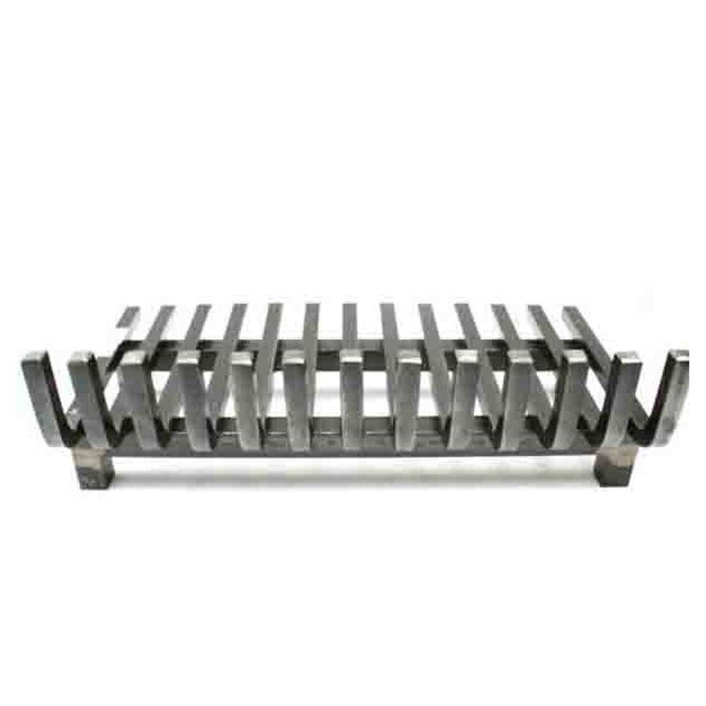 Grille porte-bûches sur pieds Forge de Rodez 76 x 40 cm