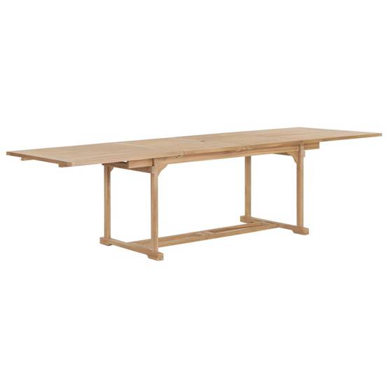 PANGIVO - Table extensible de jardin Teck solide 180-280 x 100 x 75 cm - PANGIVO - Image 2