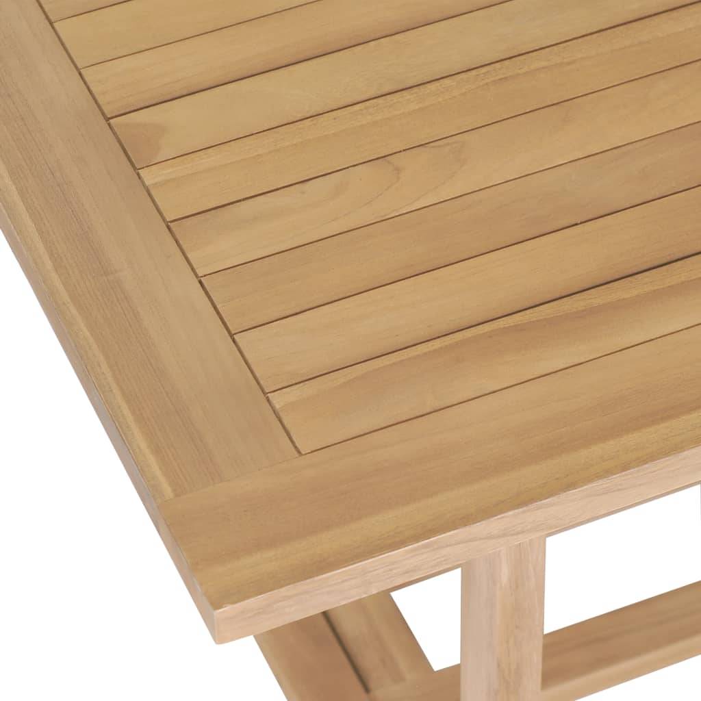 PANGIVO - Table extensible de jardin Teck solide 180-280 x 100 x 75 cm - PANGIVO - Image 9