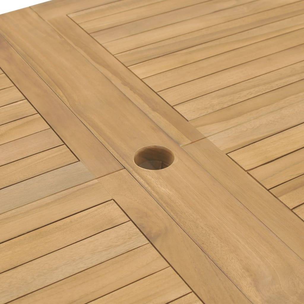 PANGIVO - Table extensible de jardin Teck solide 180-280 x 100 x 75 cm - PANGIVO - Image 8