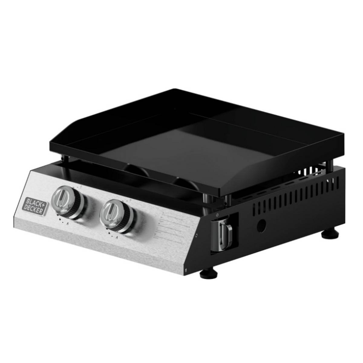Black & Decker - Plancha gaz 4900w plaque acier 45×36cm BXOP4900F Black+decker - Image 1