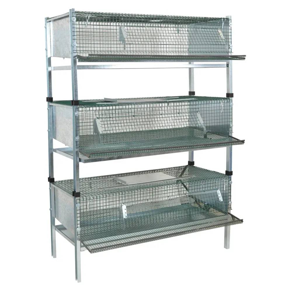 Kit 3 cages cailles pondeuses - Image 1