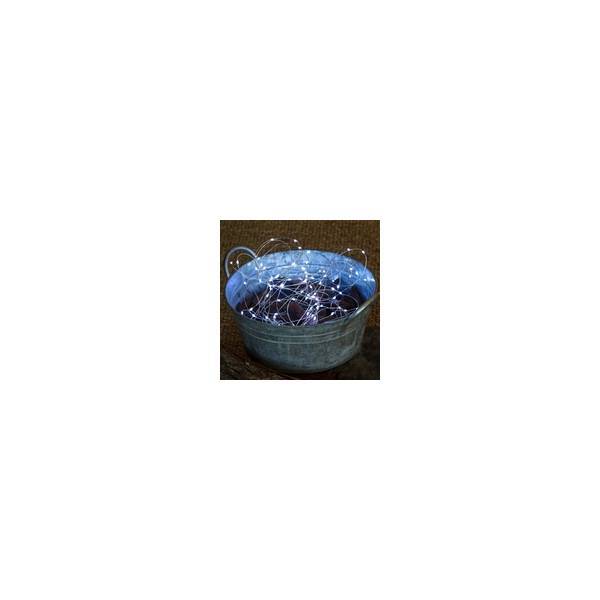 Lotti - Guirlande piles 10M 100 micro led bland froid dimmable animée télécommande extérieur Lotti - Image 6