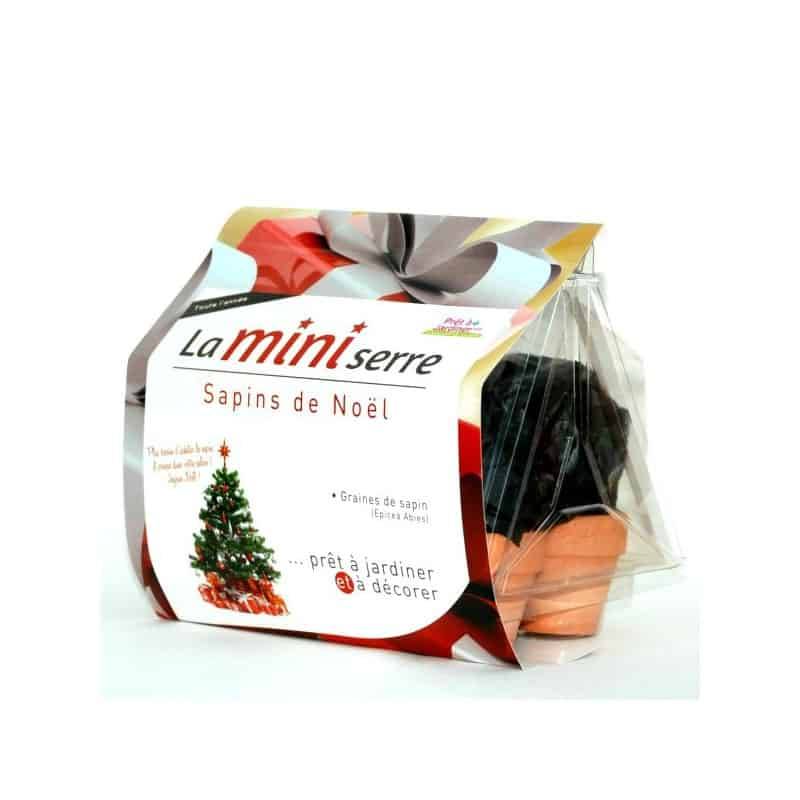 Autre - Mini serre 6 pots sapins de Noël - Prêt à Jardiner - Image 1