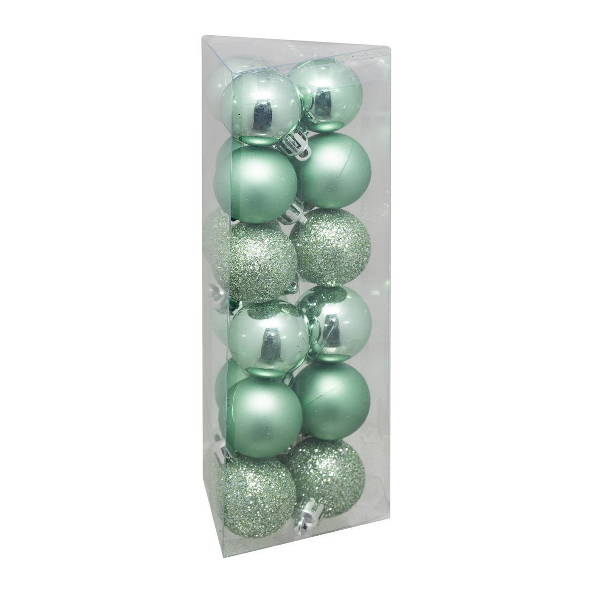Fééric Lights & Christmas - BDN 30MM X18 VERT AMANDE - Atmosphera Créateur d'intérieur - Image 1
