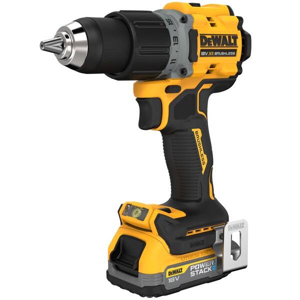 Perceuse visseuse compacte XR 18V 1.7Ah Li-Ion brushless Powerstack DEWALT - DCD800E2T-QW - Image 2