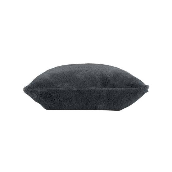 Housse de Coussin "Caresse" 40x40cm Anthracite - Image 2