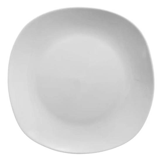 Lot de 6 Assiettes à Dessert "Plaza" 20cm Blanc - Image 1