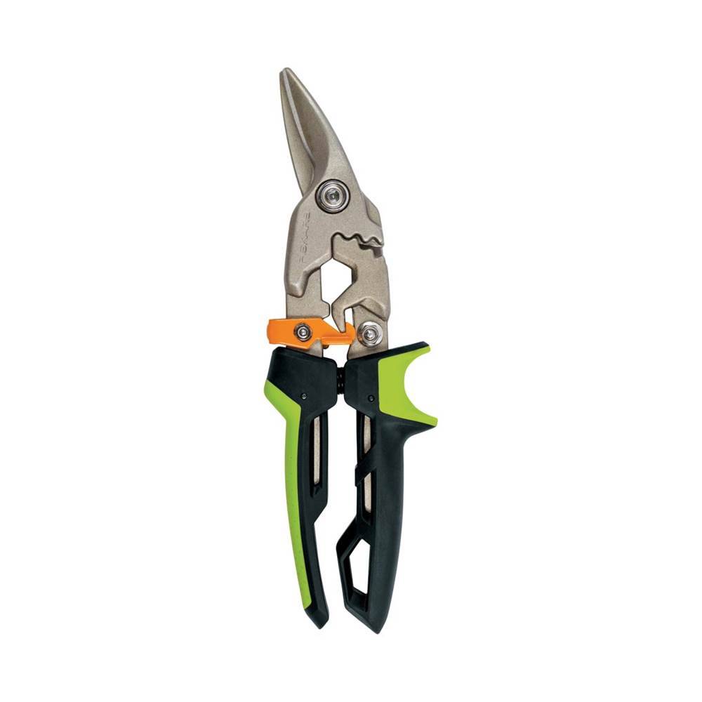 Fiskars - Cisaille PowerGear type "aviation" coupe à droite 38,1mm