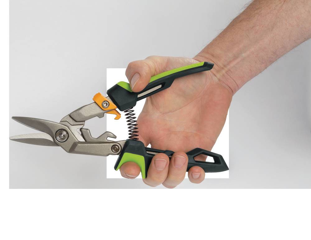 Fiskars - Cisaille PowerGear type "aviation" coupe à droite 38,1mm - Image 3