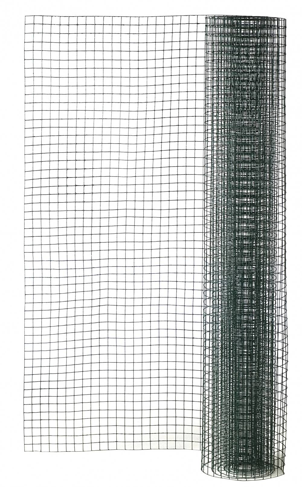 Centrale Brico - Grillage pour animaux soudé vert, H.1 x L.3 m, maille H.19 x l.19 mm Centrale Brico