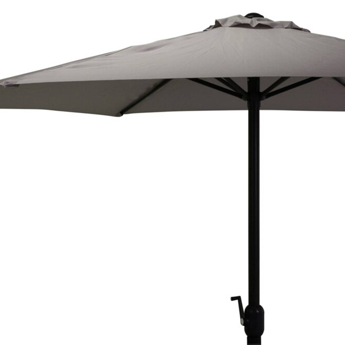 Parasol droit gris Ø3m - Cémonjardin - Image 2