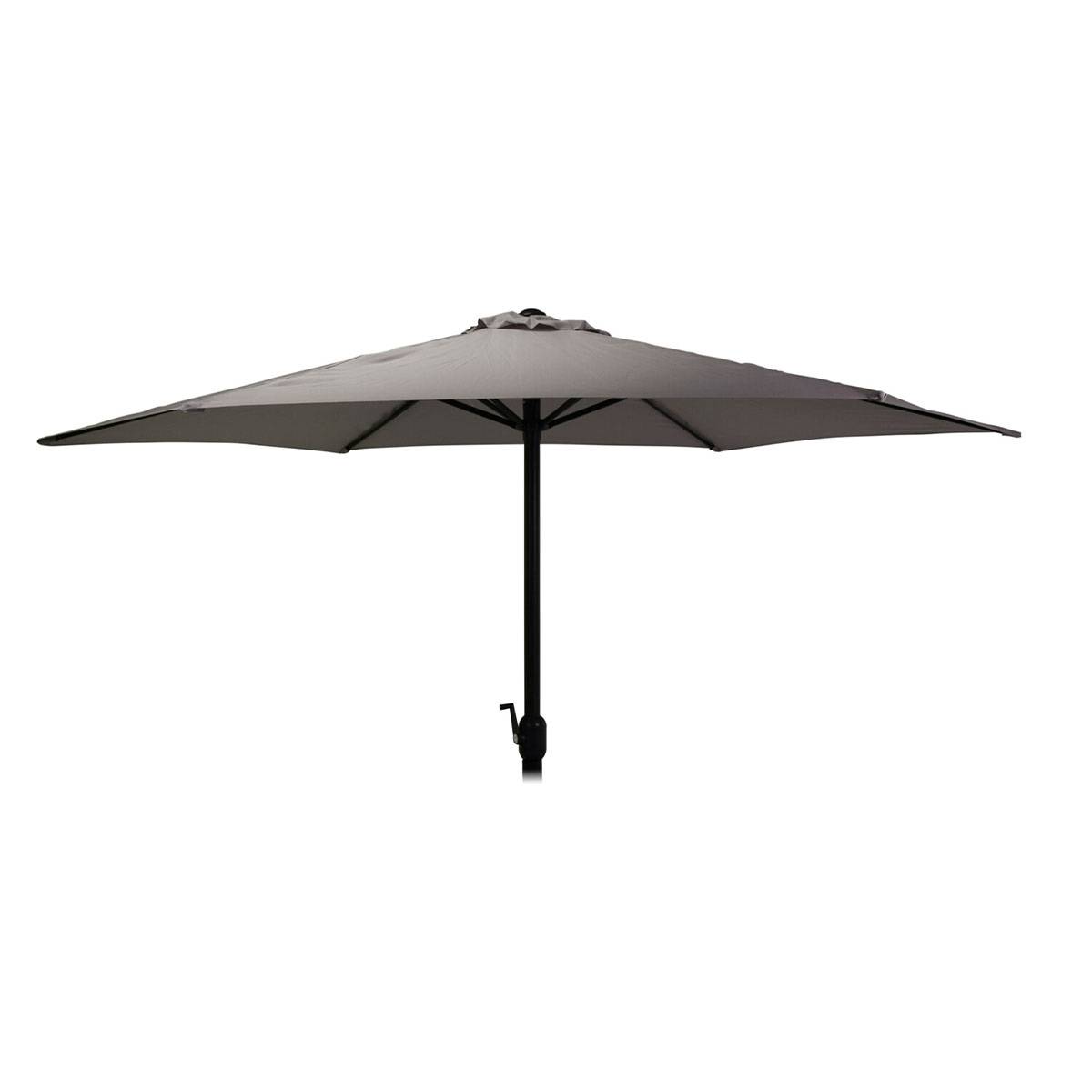Parasol droit gris Ø3m - Cémonjardin - Image 1
