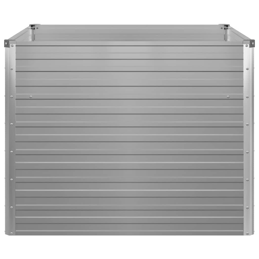 Prolenta Premium - Jardinière acier gris 100 x 100 x 77 cm - Prolenta premium p340.4 - Image 7
