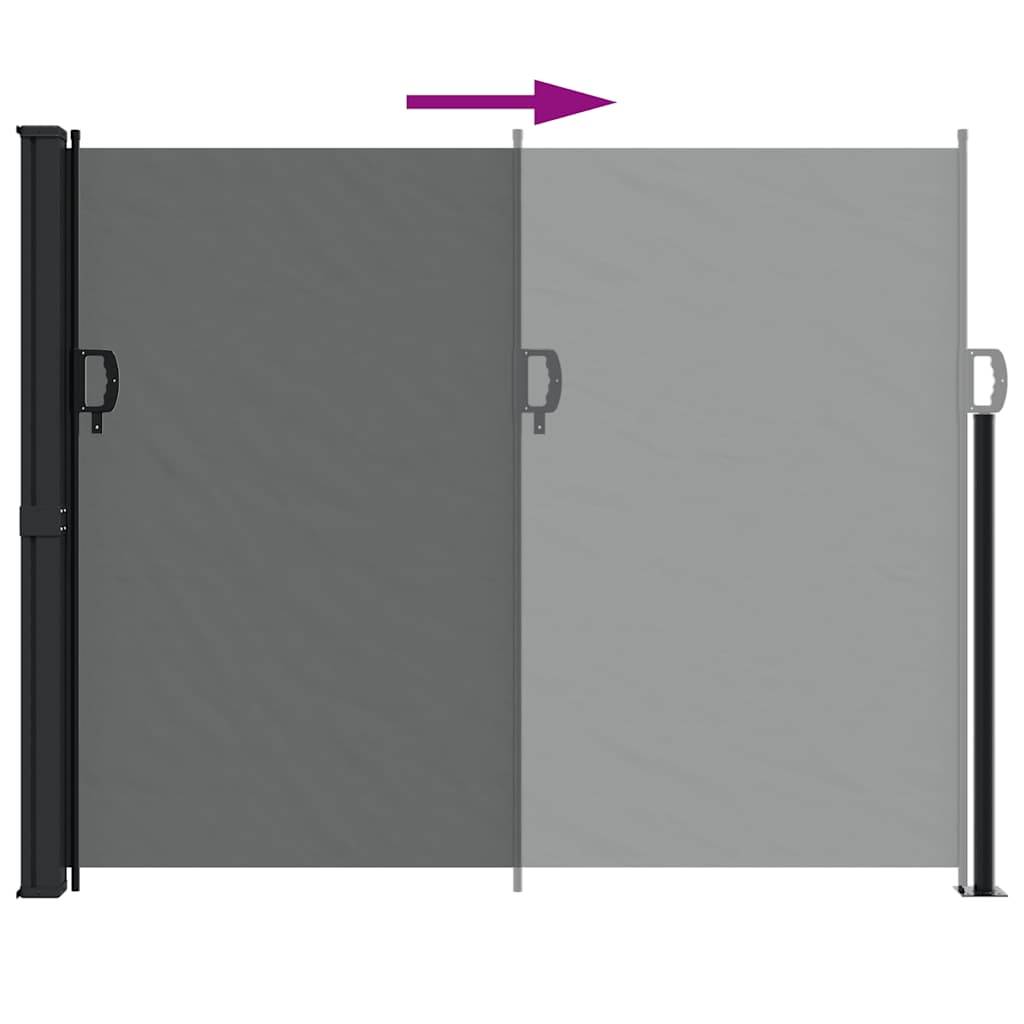 Store banne | Store latéral rétractable Anthracite 160 x 300 cm Maison Chic - Image 5