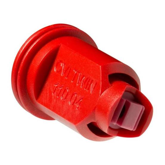 Buse Albuz CVI 110° Twin Rouge
