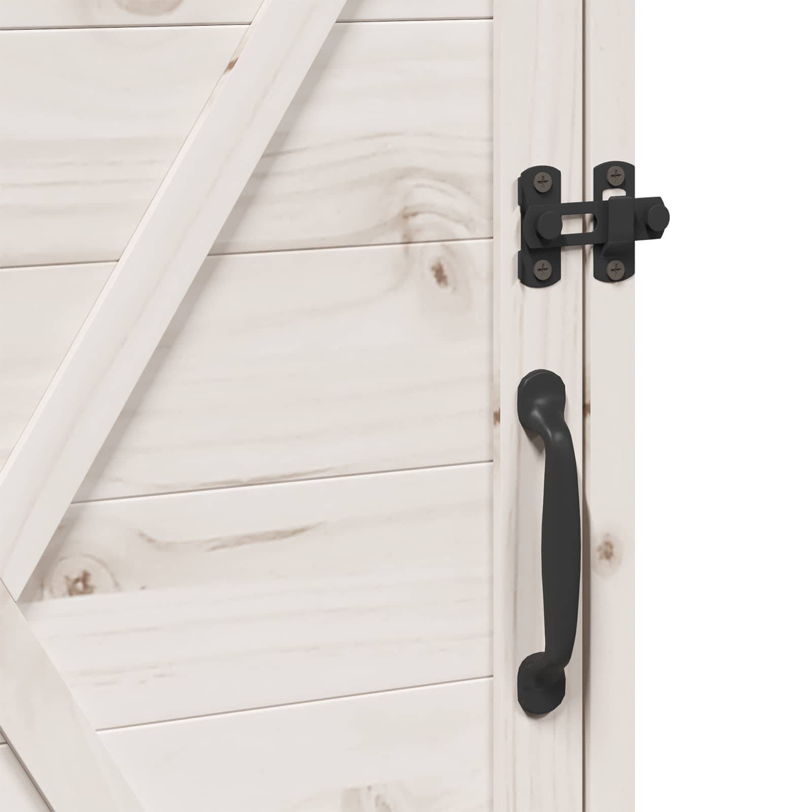 PANGIVO - Abri de jardin bois de sapin blanc 59.5 x 56 x 113.5 cm - PANGIVO - Image 9