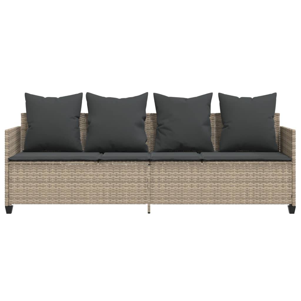 ComfortXL - Chaise de Jardin Relaxante Résine Tressée Gris Clair Ajustable – ComfortXL Outdoor Living - Image 5